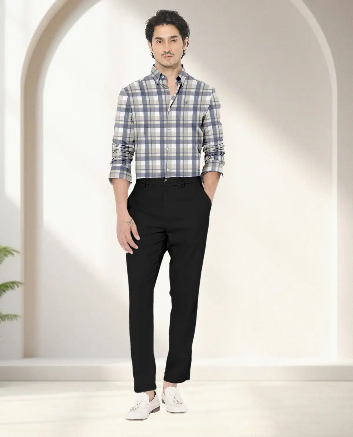 Zuiotic Four Checks Premium Shirt - Image 6