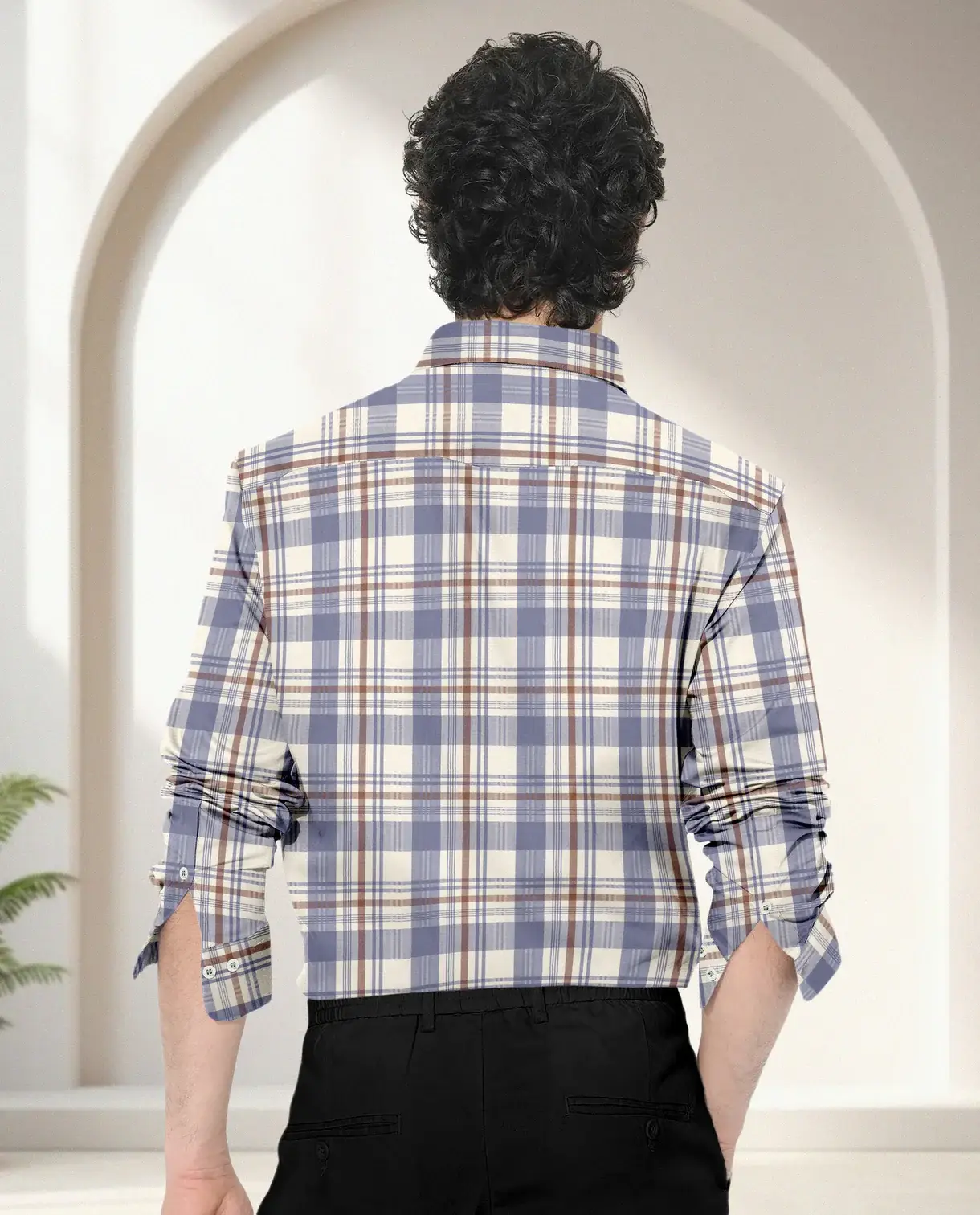 Zuiotic Four Checks Premium Shirt - Image 4