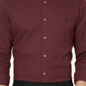 Zuiotic Maroon Classic Shirt - Image 1