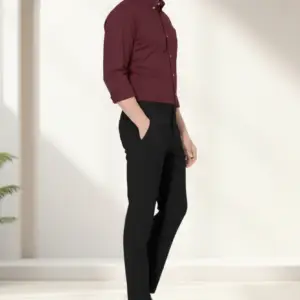 Zuiotic Maroon Classic Shirt - Image 4